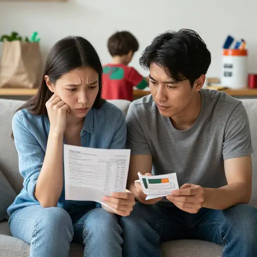 不断上涨的生活成本令许多家庭感到担忧。