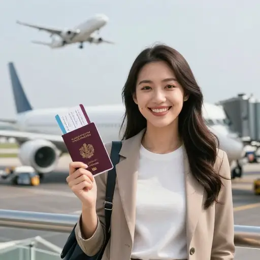 她会欣然接受任何环游世界的机会。