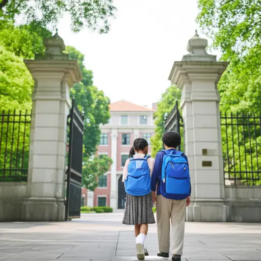 她的父母决定送她去一所私立预科学校。