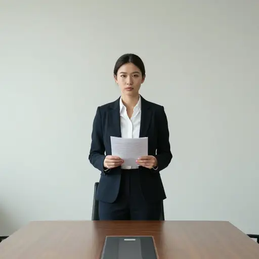 她对这个决定有唯一的责任。