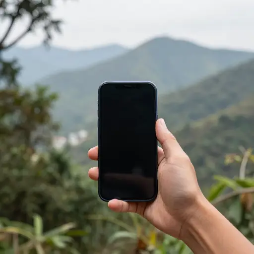 我在这里收不到手机信号。