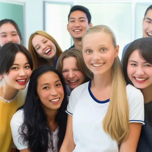 海莉是我们班上最受欢迎的女孩。