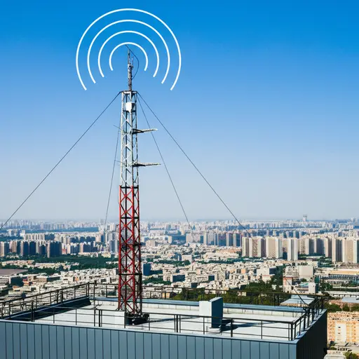 电视台使用强大的发射器来覆盖更广的区域。