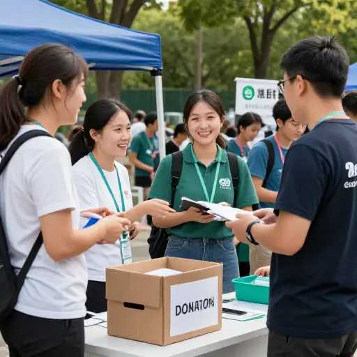 他们组织了一场慈善活动，为医院筹集资金。