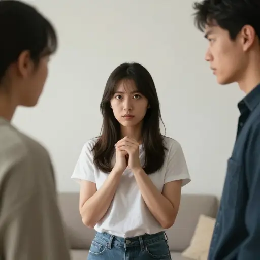 我知道她确实在撒谎。