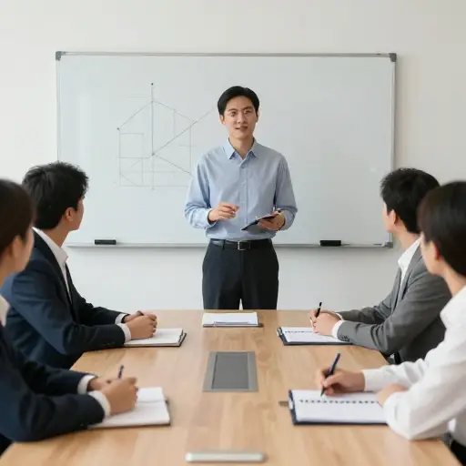 他的组织能力很强，能够高效地安排团队会议。