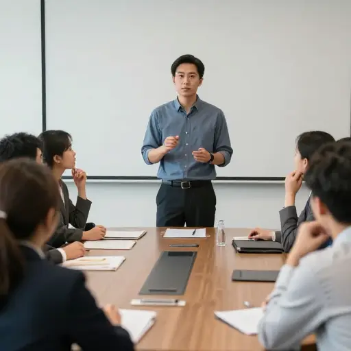 他英语说得非常好。