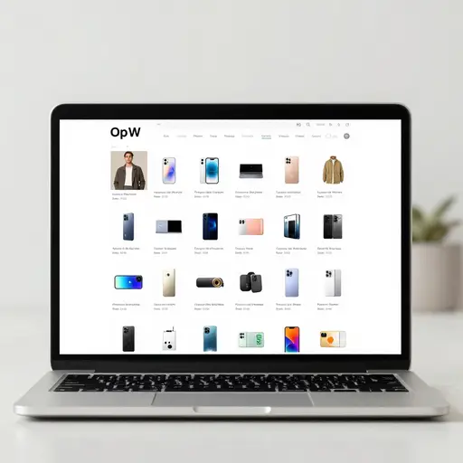公司在网站上列出了它的产品。