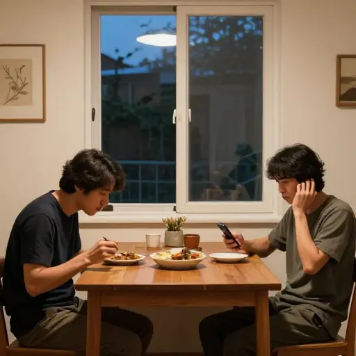 别在八点给我打电话，那时候我在吃晚饭。