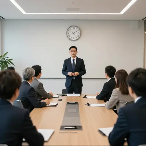 他还强调了时机和演讲组织以及商务会议程序的重要性。