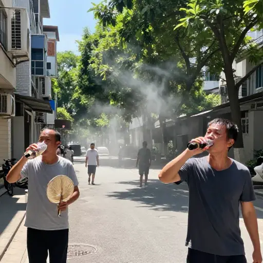 持续的高温天气导致用电量激增。