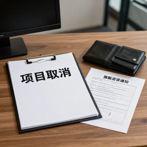财政支持的撤销导致了项目的取消。