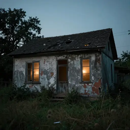 有些人相信这栋房子里住着一个不安分的鬼魂。