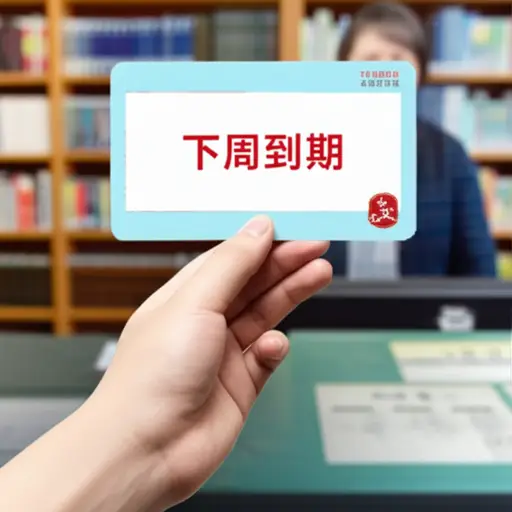 我的图书馆会员卡下周过期，得去续期。