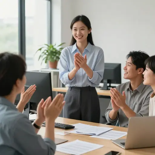 我代表全公司感谢你的辛勤工作。