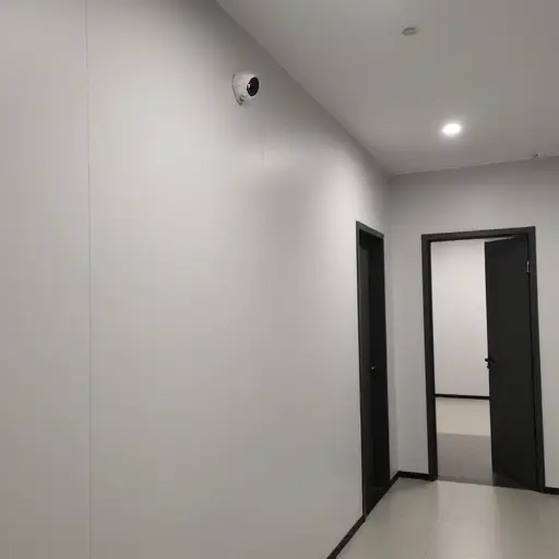 这个安全系统旨在检测建筑内的任何闯入者。