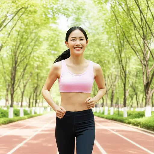 跑步是我最喜欢的运动方式。