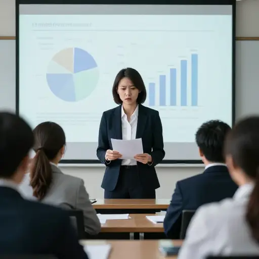 她对公开演讲的恐惧多年来一直阻碍着她职业上的任何进步。