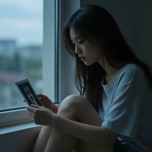 自从她的宠物去世后，她一直情绪低落。