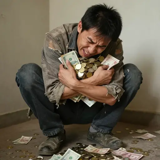 他是一个贪婪而残忍的人。