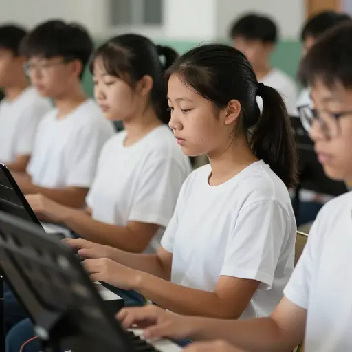音乐在我们的校园生活中发挥着重要作用。
