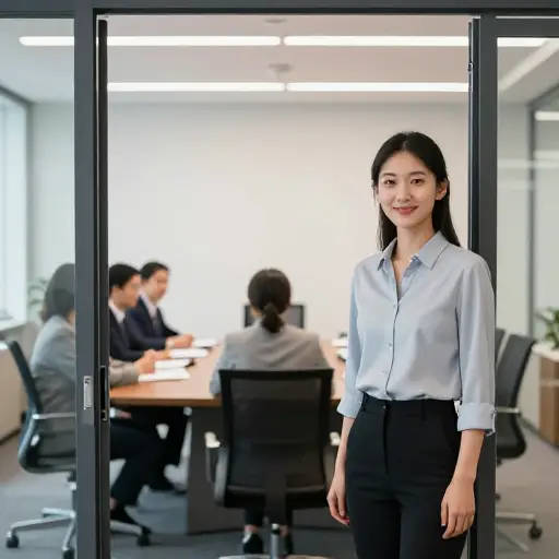 她理应有一个公平竞争这个职位的机会。