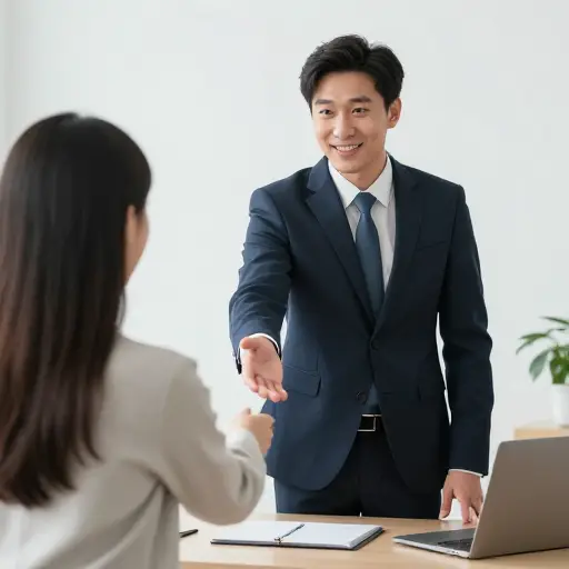经理当场决定雇用她。