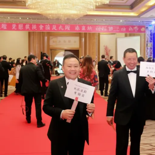 我们被邀请参加一个慈善晚会。