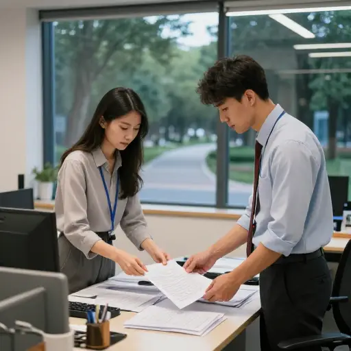 我们完成工作后，去散散步吧。