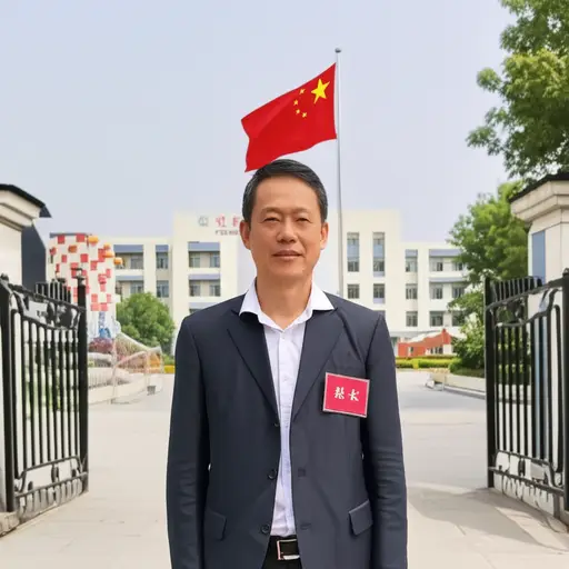 卡里先生是我们学校的校长。