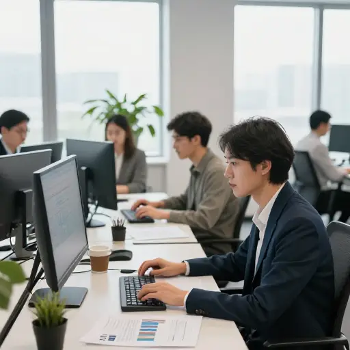 新技术的融入提高了我们的工作效率。