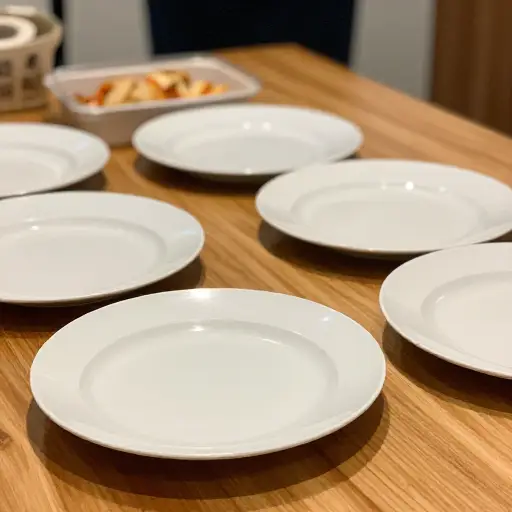 我们到的时候，几乎没什么食物剩下了。