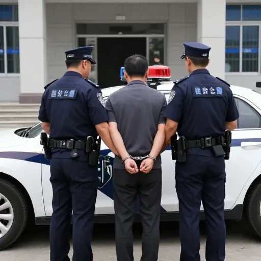 逮捕后，嫌疑人立即被拘留。