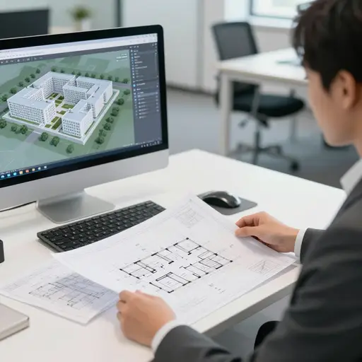 我们公司为这个建设项目提交了投标。