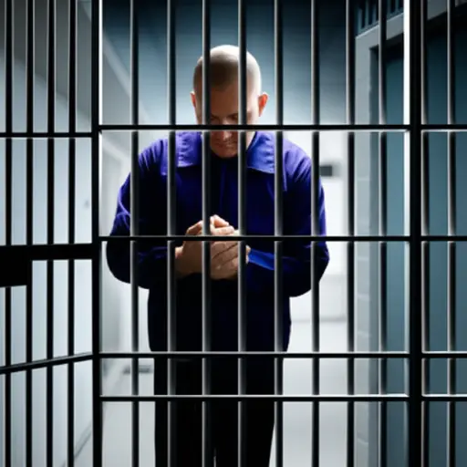 他因为偷车被关进了监狱。