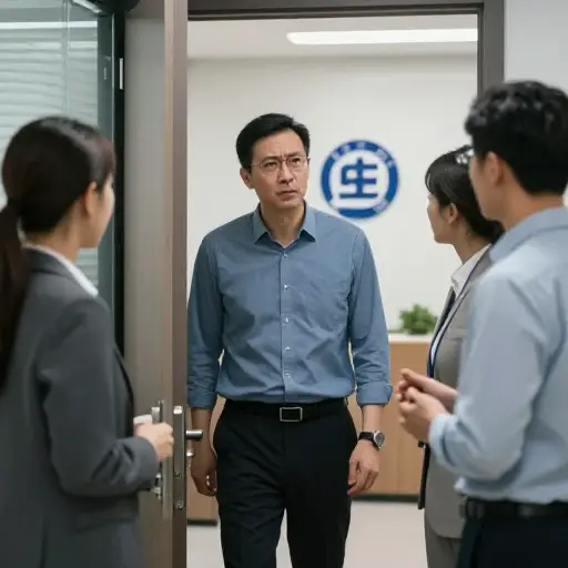 后来，卷入该事件的男子被确认为一名前雇员。