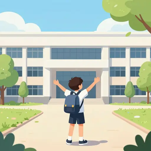 我的新学校很棒！