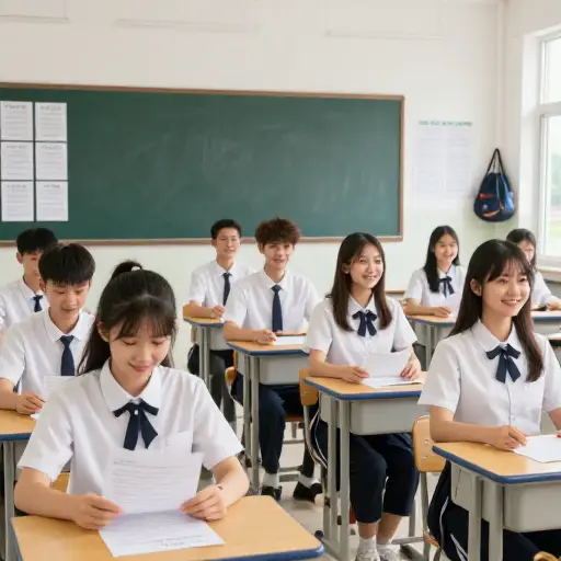 几乎所有的学生都通过了期末考试。