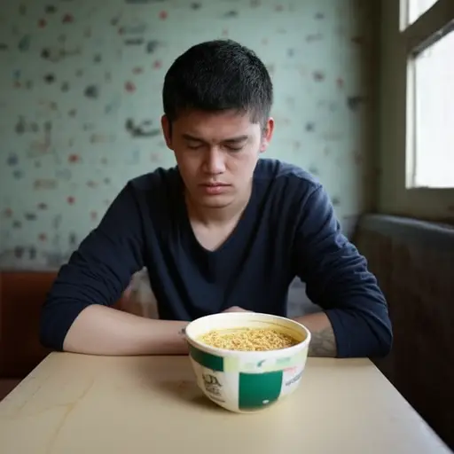 这个月我手头很紧，连外卖都不敢点。