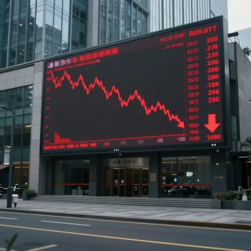 公司受到近期市场崩溃的严重打击。