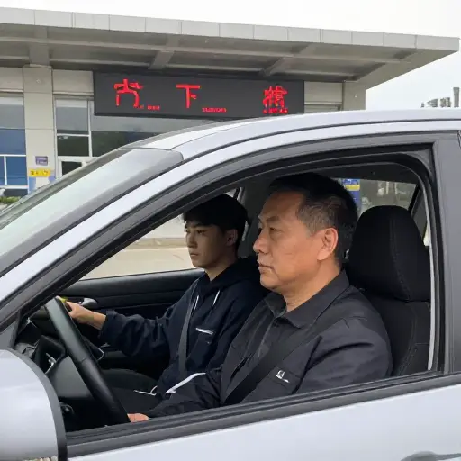 我爸爸给了我搭便车去火车站。