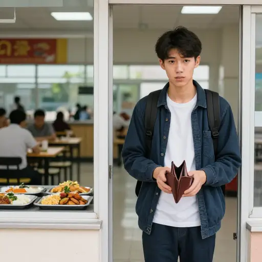 我需要一些钱来买明天的午餐。