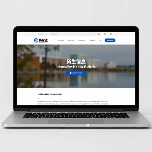 你会在标题'新生信息'下找到它。