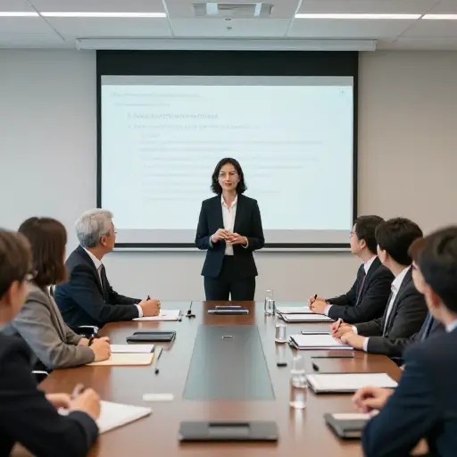 她的演示真的让整个委员会印象深刻。