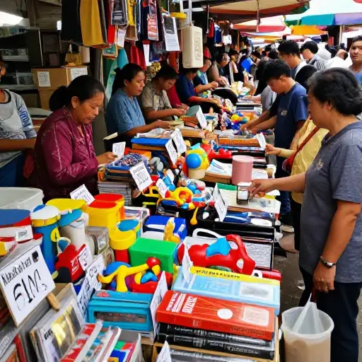 这些来自亚洲的廉价进口商品充斥了当地市场。