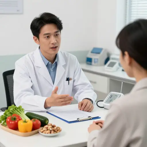 医生让我采用低盐饮食来降低血压。