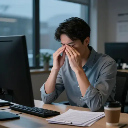 长时间工作可能对健康产生不良影响。