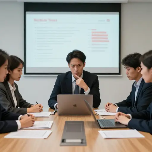 如果问题不能很快解决，我们可能不得不考虑采取严厉的步骤。