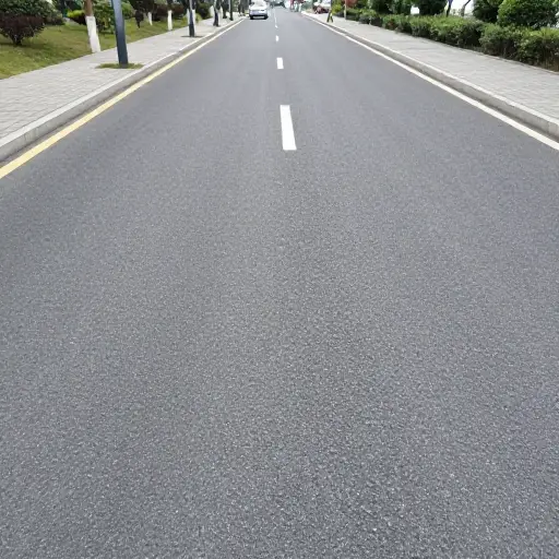 翻新后，道路状况良好。