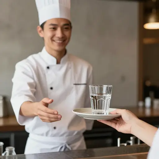 请问我可以喝杯水吗？